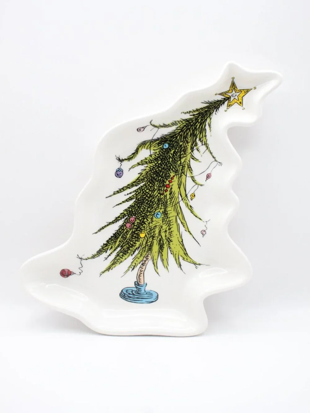 Dr. Seuss Ceramic Christmas Tree Spoon Rest